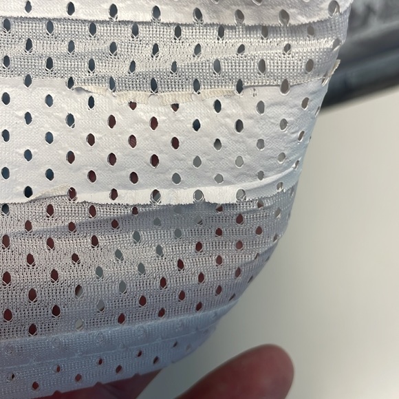 Georgia Rivalry Threads White Mesh Tank Top - Picture 8 of 8